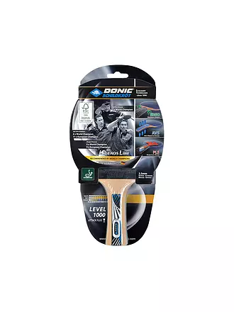 DONIC SCHILDKRÖT | Raquette de tennis de table Legends 1000 FSC | 